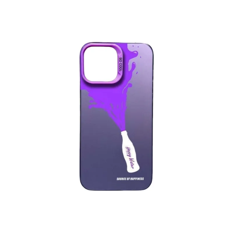 COORUBA Silicone Material Artistic Happy Water Impact-Resistant Advanced Fully Enclosed Phone Cases Apply To Apple-4