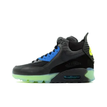 Nike Air Max 90 Slip Resistant High Top Outdoor Shoes Men's Black