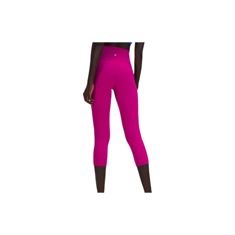 Lululemon Wunder Train Collection Everlux Fabric Athletic Trousers Women's Raspberry-1