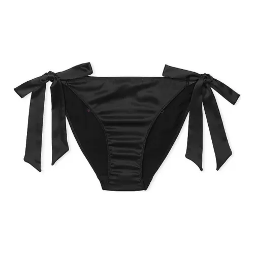 Victoria's Secret Very Sexy Strappy Hardware Cheeky Panty / Black Underpants Women's 1 Pack Black