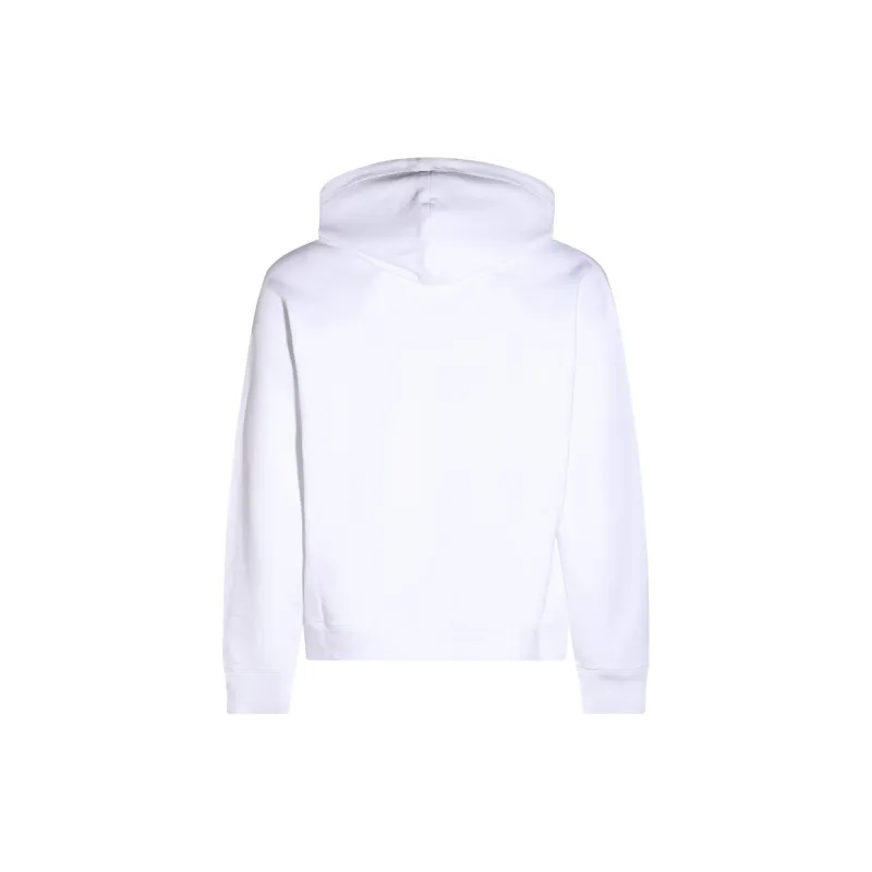 MOSCHINO Drawstring Teddy Bear Printed Hoodie-1