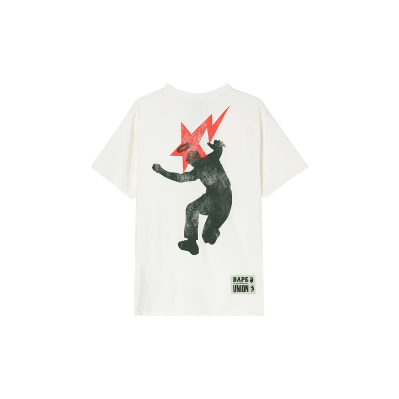 Bape X Union Pigment Dyed Ape Head Tee-1