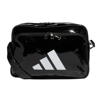 Adidas Polyurethane Crossbody Bag, Shoulder Bag Unisex Black