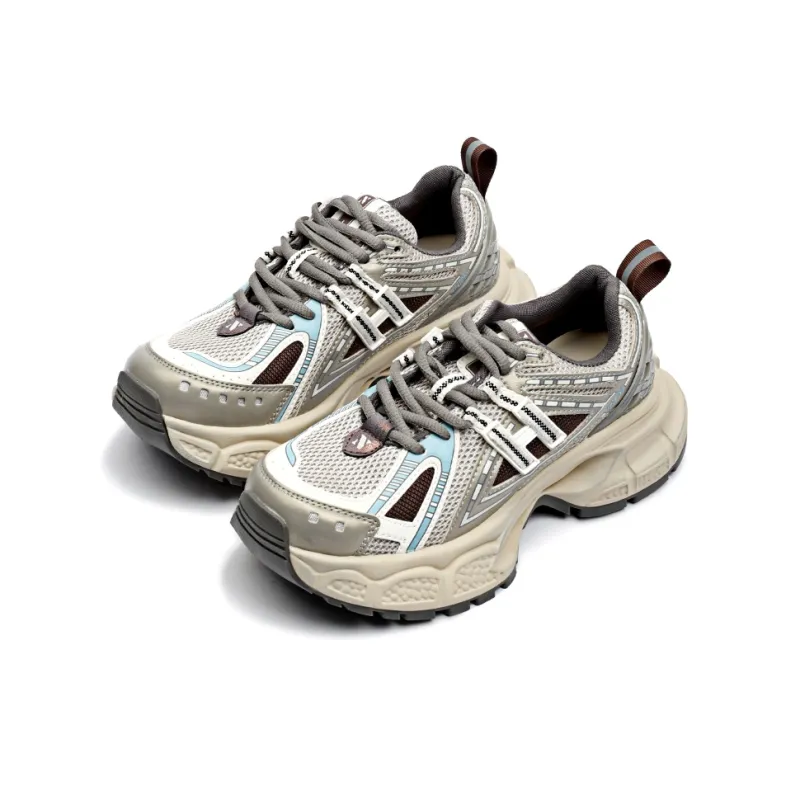 CENTRAL&KITTY Lightweight Height Increasing Low-Top Chunky Sneakers Women's-2