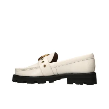 Kurt Geiger London Mayfair Chunky Loafers Women's White