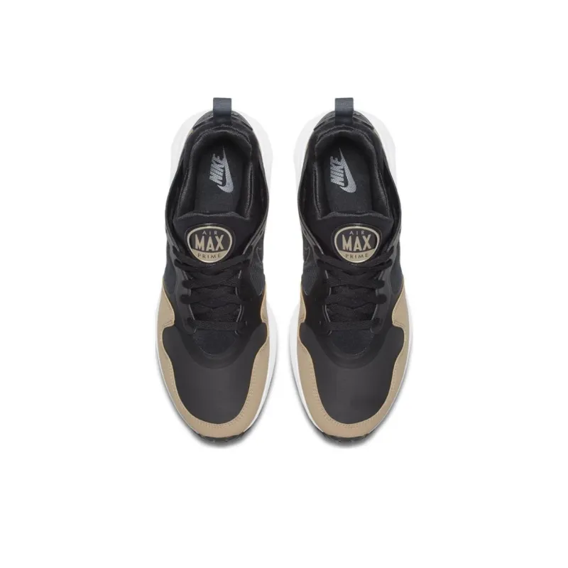 Nike Air Max Prime Anti-Slip Wear-Resistant Low-Top Casual Shoes Men's Black Umber-3