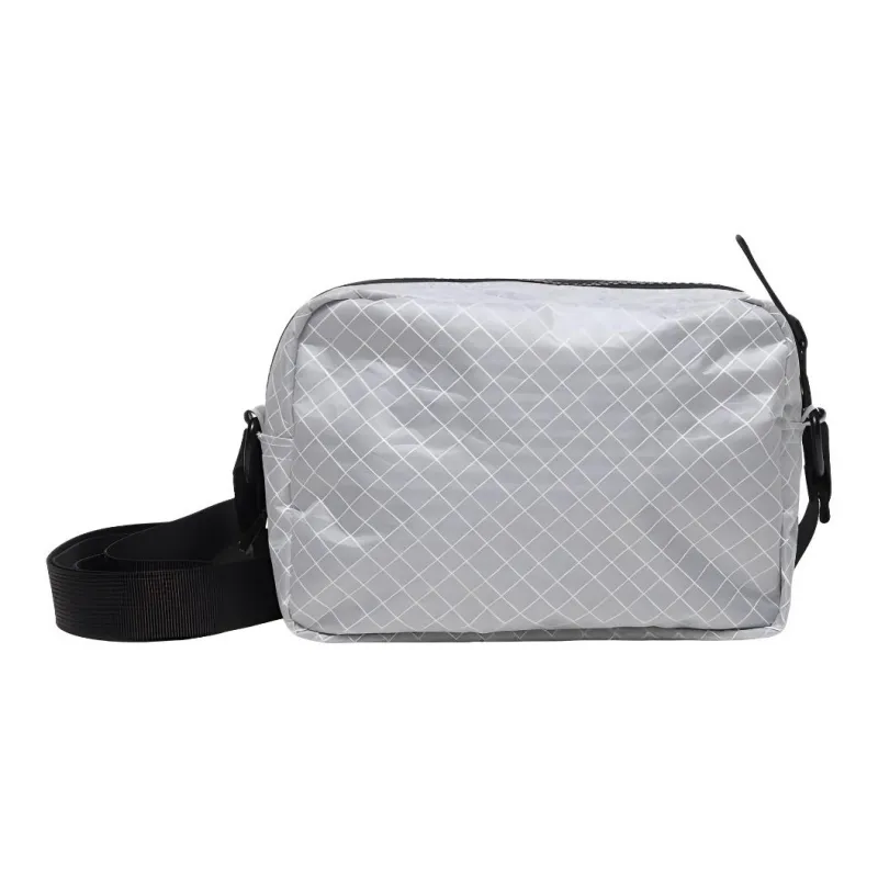 Stussy Nylon Crossbody Bag Shoulder Bag Unisex Gray Black-1