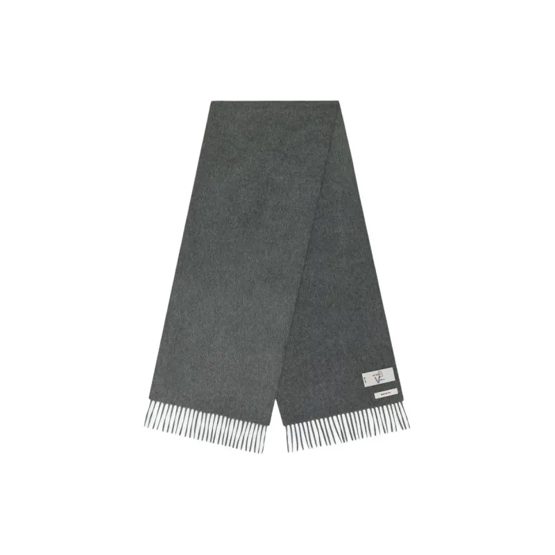 Bottega Veneta Cashmere Knit Scarves Women's Gray-0