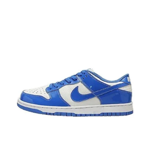 Nike Dunk Skateboard Shoes Unisex Low-Top White/Blue