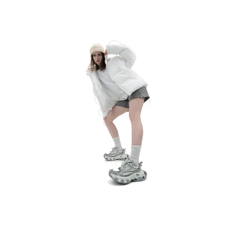 NEXT IMPULSIVE Low Top Chunky Sneakers Unisex Cloudy Gray-7