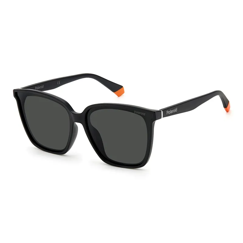 Polaroid Injection Molded Square Sunglasses Unisex-2
