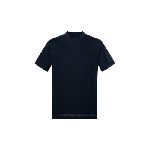 LOUIS VUITTON T-Shirts Men Dark Blue