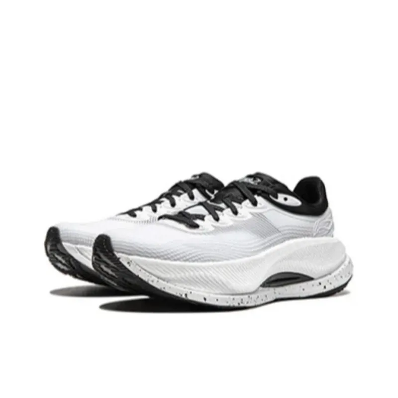 LiNing Yueying 4PRO Cushioned Slip Resistant Breathable Low Top Casual Running Shoes Women's White-2