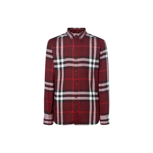 Burberry Shirts Men Multicolor