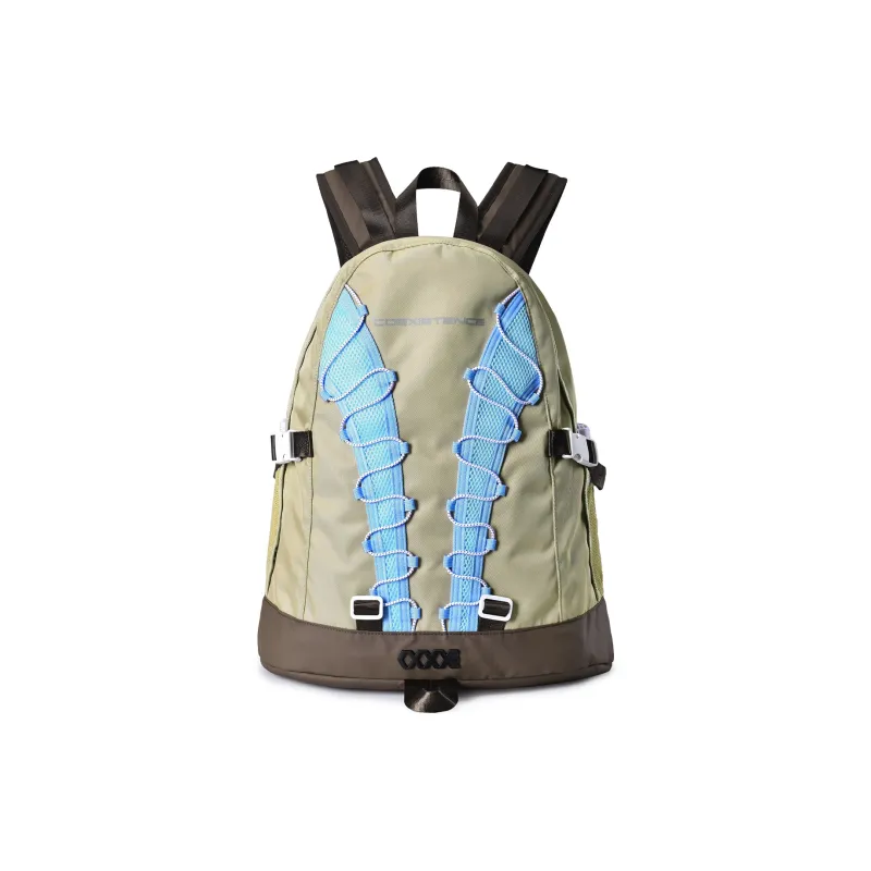 COEXISTENCE Polyester Mountaineering Backpack, Students Backpack, Backpack Unisex Yellow-1