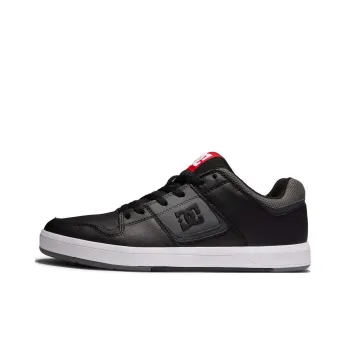 DC Shoes Abrasion Resistant Breathable Low Top Skateboard Shoes Men's Black Gray