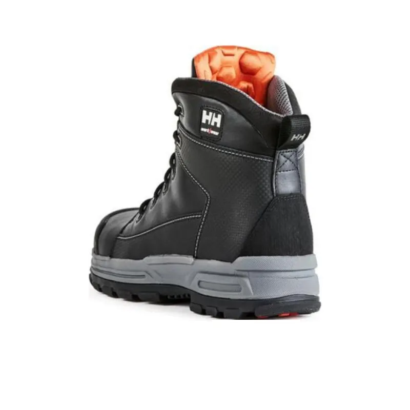 HELLY HANSEN DENISON Wear Resistant Height Increasing Short Outdoor Boots Men's Black-5