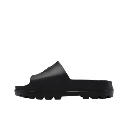 COACH Rubber Sole Slip-Resistant Slide Slippers Men's Black