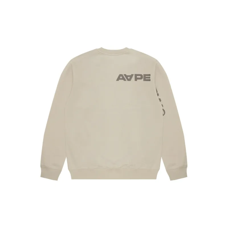 Aape Logo patch Crew neck Sweatshirt-5
