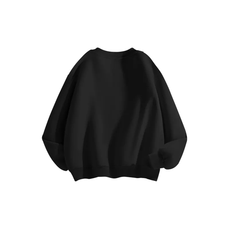 GOSO Pullover Crew Neck Long Sleeved Trendy Sweatshirt Women's-1