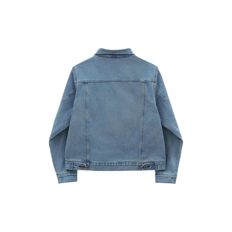 Vans Denim Jackets Men Blue-1