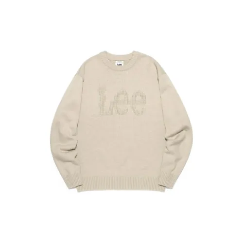 Lee Sweaters Unisex Beige