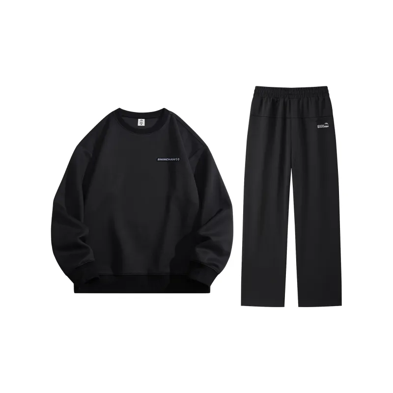 Crayon Shinchan Sweatshirt Set Unisex-1