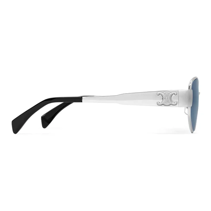 CELINE Triomphe Metal 04 Sunglasses In Metal-2