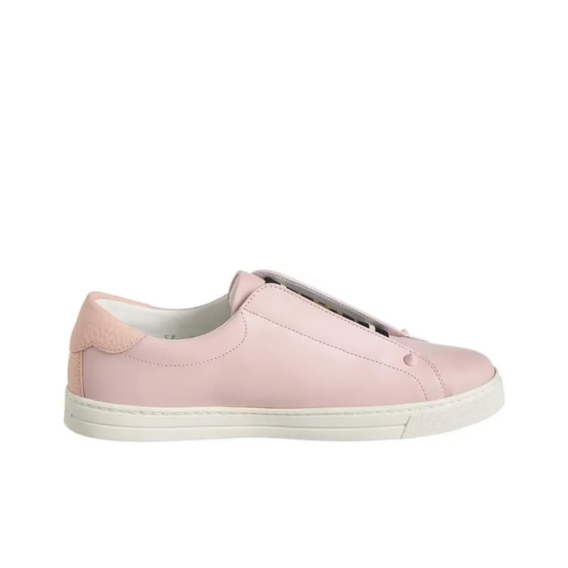FENDI Low Top Stylish Skateboarding Shoes Women's Pink-1