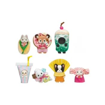 Sylvanian Families Refined Princess Collection Blind Bag Dolls Plush Doll Small Size Tall