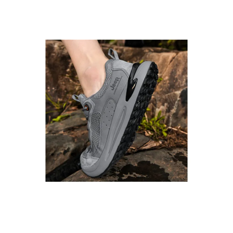 Jeep Durable Breathable Low-Top Trekking Shoes Men's-13