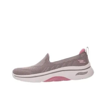 Skechers Anti-Slip Wear-Resistant Mid-Top Casual Shoes Women's Dusty Pink