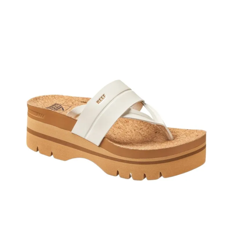 REEF EVA Massage Flip Flops Women's Whisper White-2