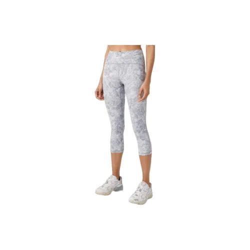 Lululemon Sports Pants Women's Print Mixed Color/Alpine White