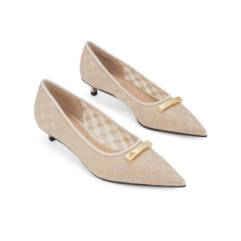 CHARLES&KEITH Small CK Women's Casual Shoes 3.5cm Women's Beige Beige-4