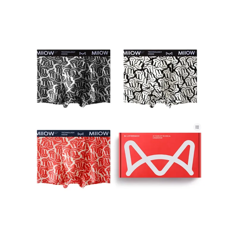 MIIOW Underpants Gift Box Set Men's 3 Pack-4