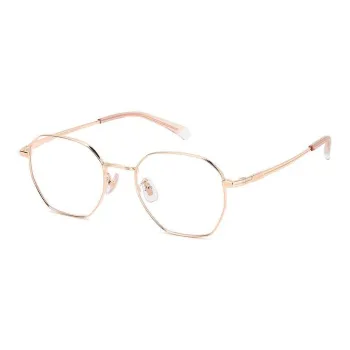 Polaroid Metal Browline Eyeglass Frames Unisex