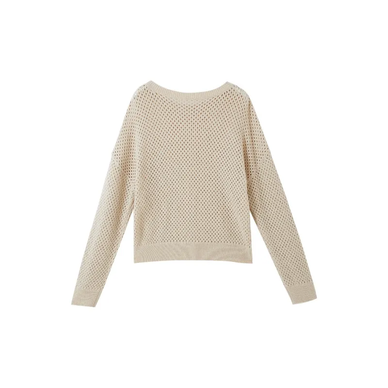 XIANGYING Knitwear Women's Khaki-1