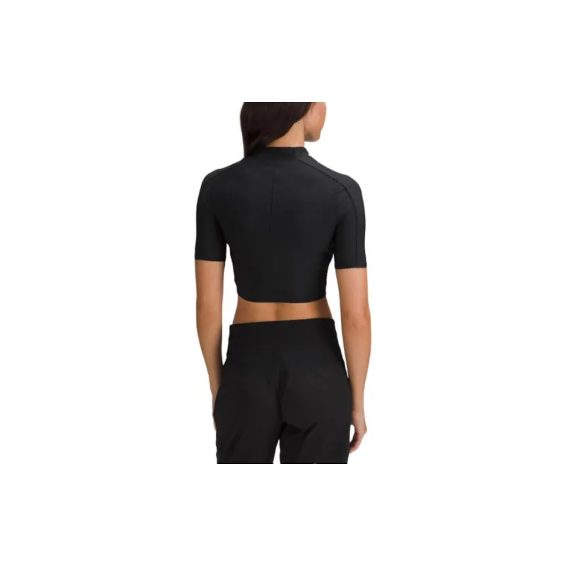 Lululemon Tight-Fit T-Shirt Women's Black-1