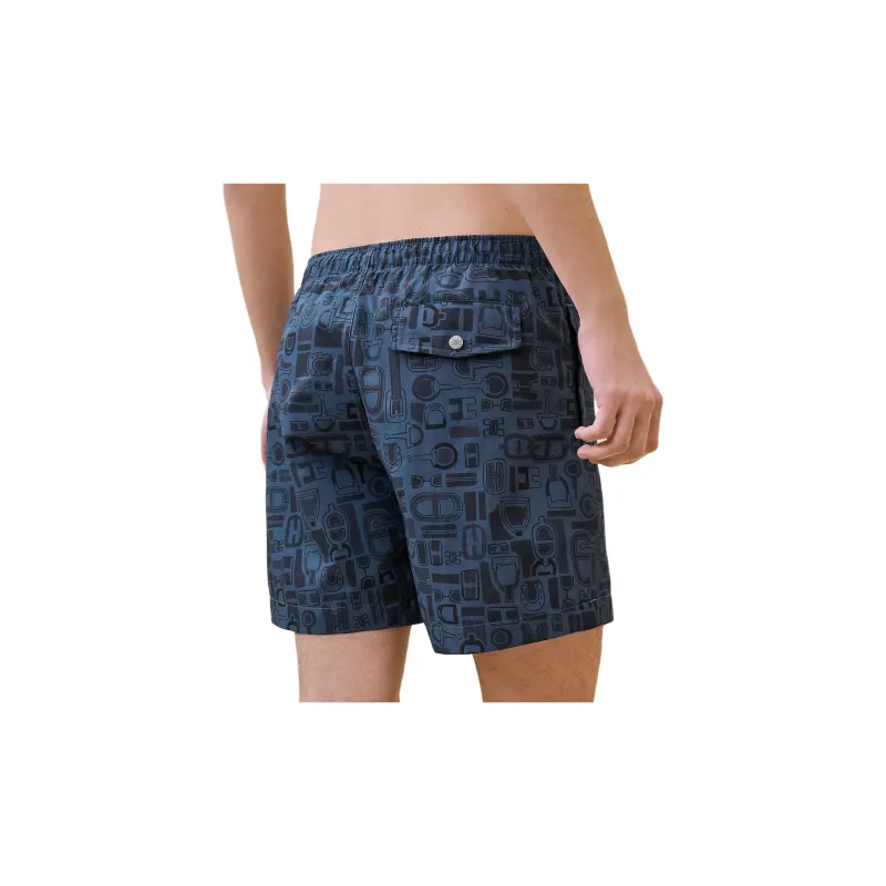HERMES Swimming Shorts Men's Ocean Blue-1