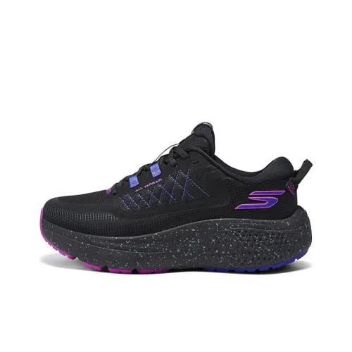 Skechers WOMEN'S GO Series Anti Slip Wear Resistant Low Top Casual Running Shoes Women's Black