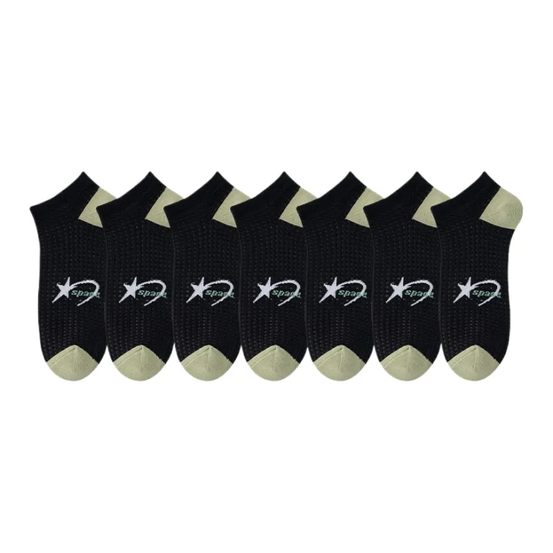 Lan Miao Ankle Socks Men's 7 Pack-13