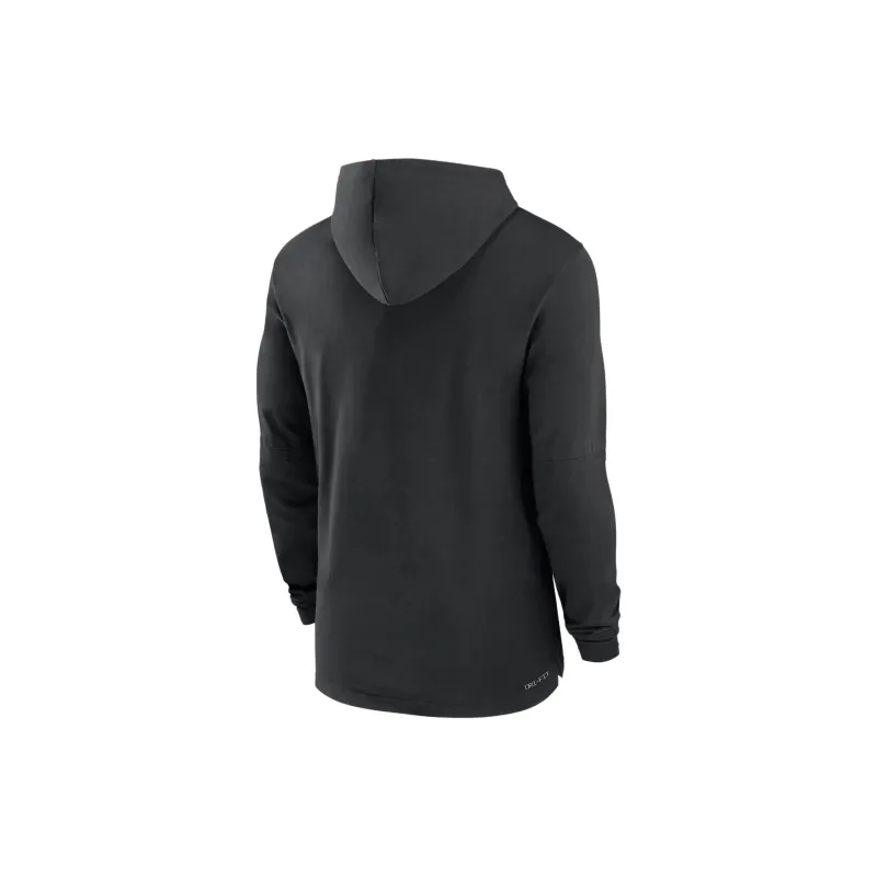 Nike Iowa Hawkeyes Sideline Men's Nike Dri FIT College Long Sleeve Hooded Top-1