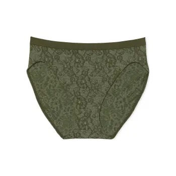 Victoria's Secret Seamless Seamless High-Leg Brief Panty / Cl O F Underpants Women's 1 Pack Olive