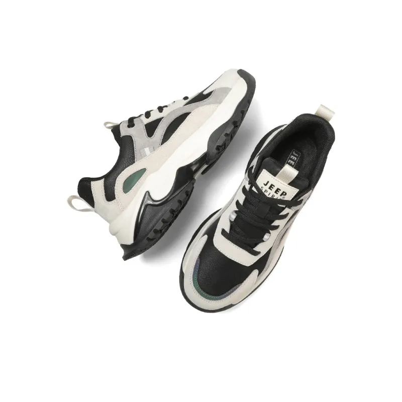 JEEP SPIRIT Anti-Slip And Wear-Resistant Breathable Low-Top Casual Shoes Men's-127