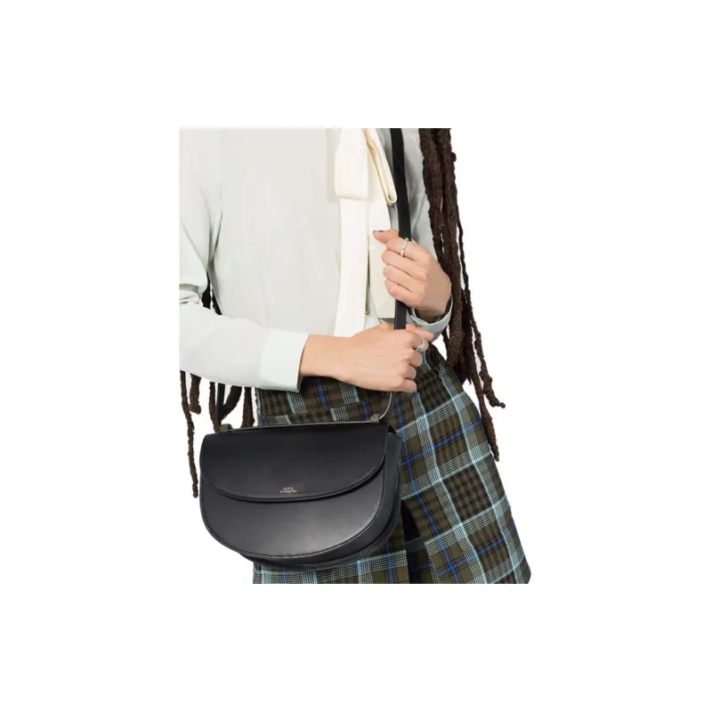 A.P.C Genève Flap Shoulder Bag-4