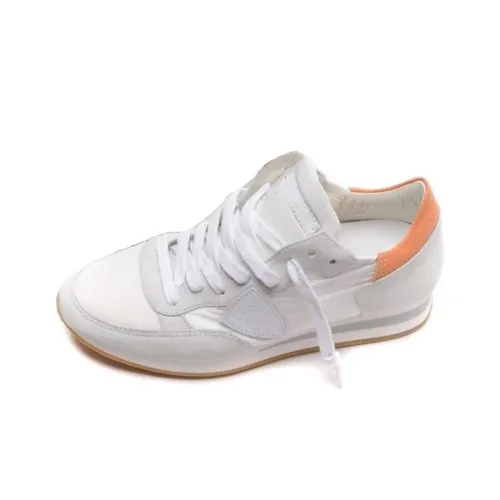 PHILIPPE MODEL Low-Top Casual Shoes Women's Gray/Orange