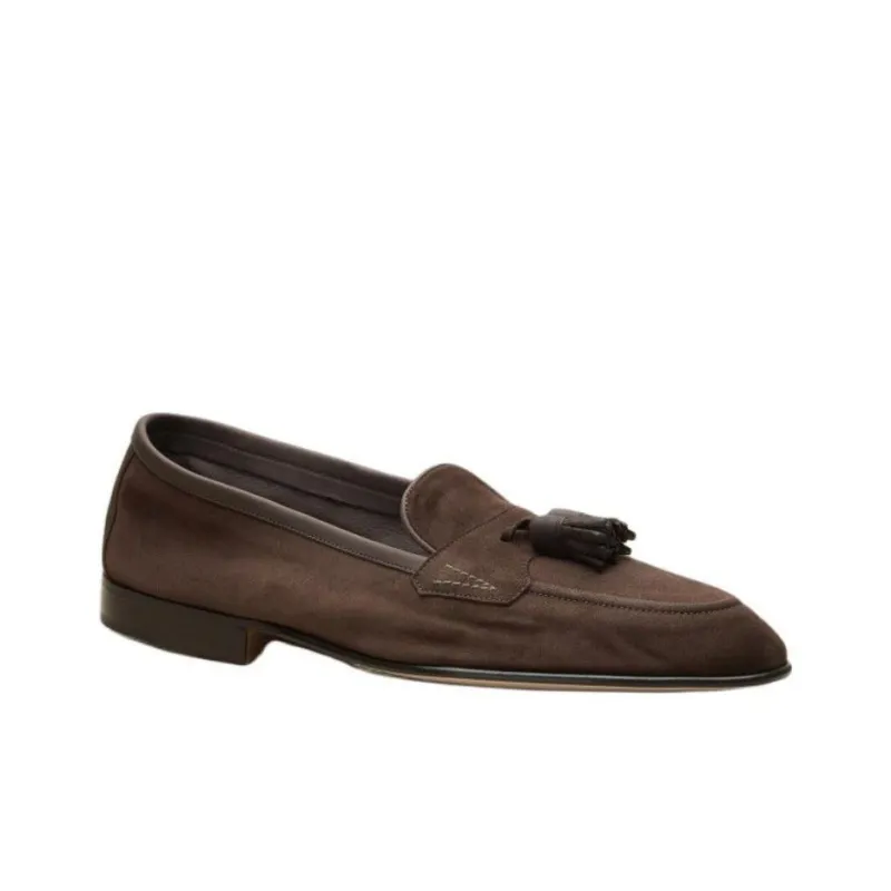 Edward Green Portland Loafers Men's Coffee Brown-2