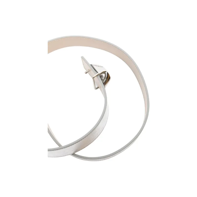Givenchy G-Chain Buckle Leather Belt-2