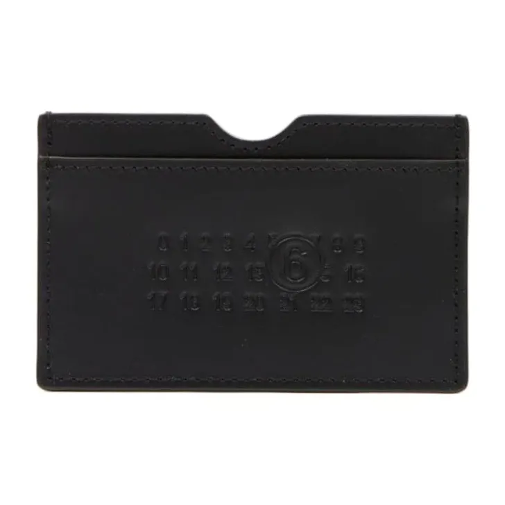 MM6 Maison Margiela Numeric Embossed Card Holder-0